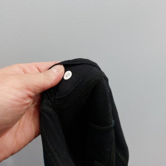 Lululemon Run: Windsprint Pant Black Blue Size 10 - Picture 9 of 9